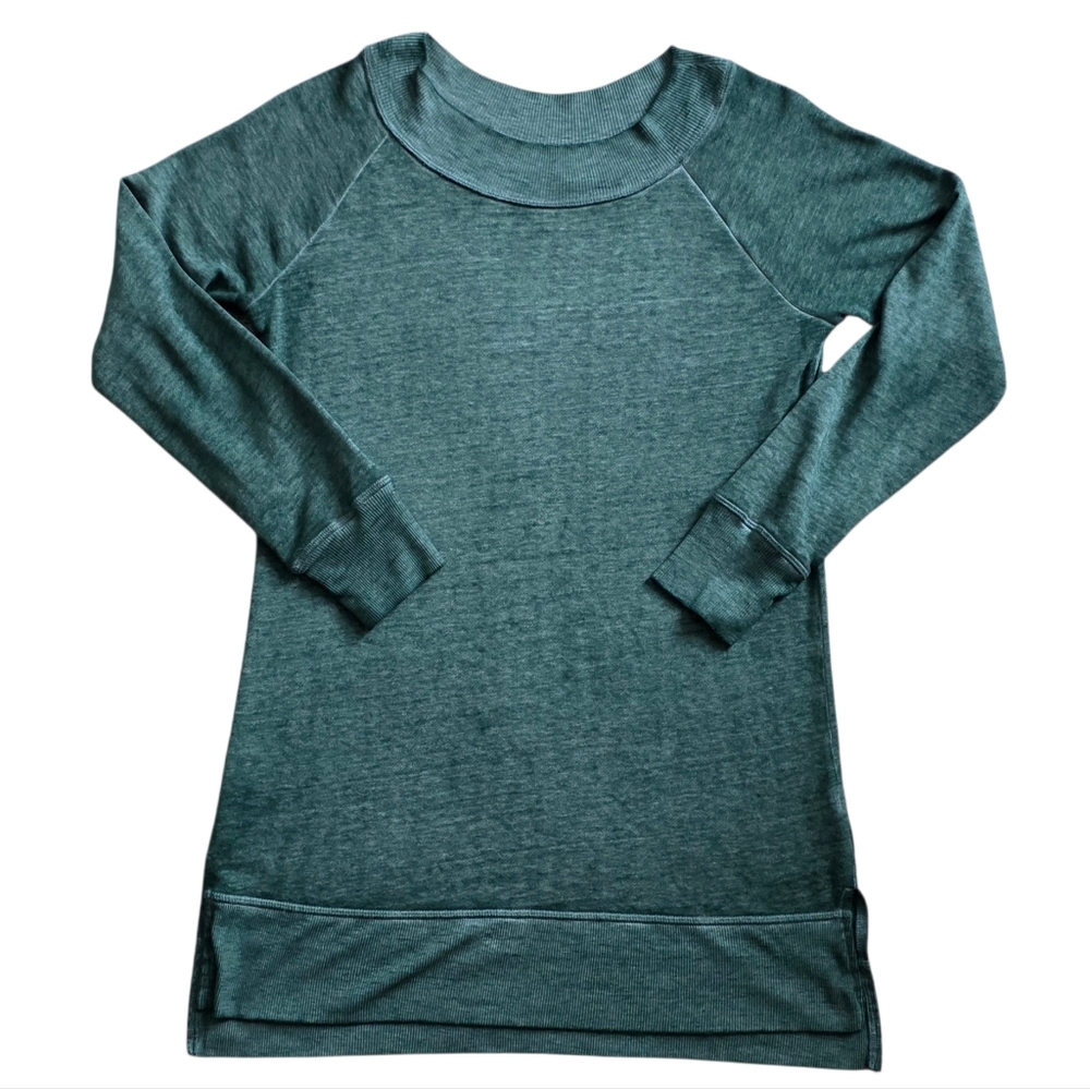 ​Maurices Small Green  Oversized Tunic Sweater